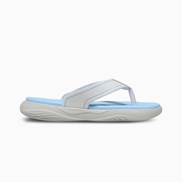 SOFTRIDE Seave V1 Flip-Flops, Feather Gray-Haute Tropic, extralarge-IND