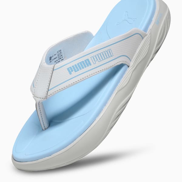 SOFTRIDE Seave V1 Flip-Flops, Feather Gray-Haute Tropic, extralarge-IND