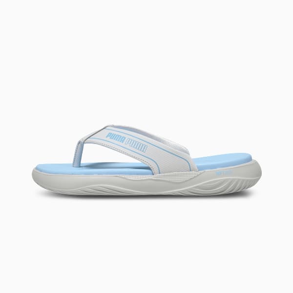 SOFTRIDE Seave V1 Flip-Flops, Feather Gray-Haute Tropic, extralarge-IND