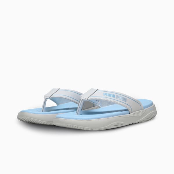 SOFTRIDE Seave V1 Flip-Flops, Feather Gray-Haute Tropic, extralarge-IND