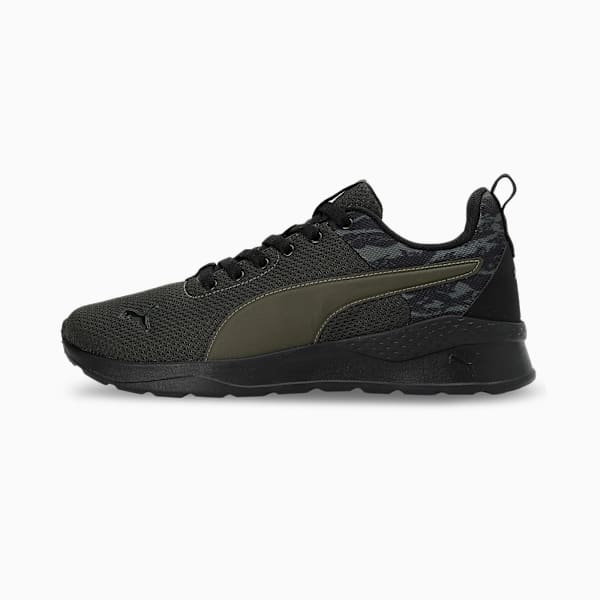 Anzarun Camo Men's Lightweight Casual Shoes, PUMA Black-Forest Night, extralarge-IND