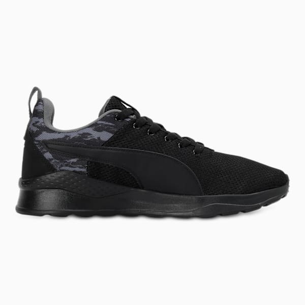 Anzarun Camo Men's Sneakers, PUMA Black-Cool Dark Gray-Cool Mid Gray, extralarge-IND