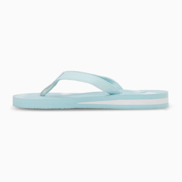 Alice V4 Women's Flip-Flops, Light Aqua-Dusty Aqua-PUMA White, extralarge-IND