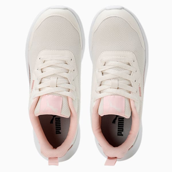 Alfarun Metallic Women's Sneakers, Pristine-Rose Dust, extralarge-IND