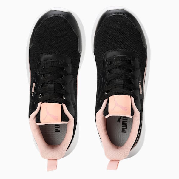 Alfarun Metallic Women's Sneakers, PUMA Black-Rose Dust, extralarge-IND