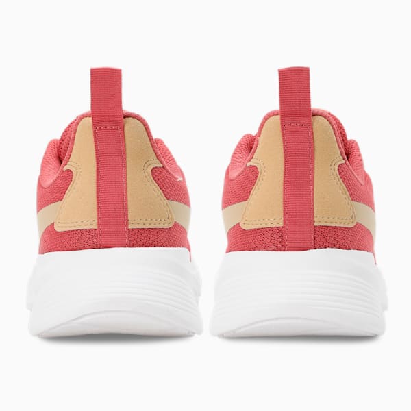Alfarun Metallic Women's Sneakers, Heartfelt-Metallic Gold-PUMA White, extralarge-IND