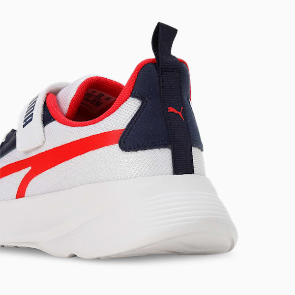 PUMA Alfarun Youth Sneakers, PUMA White-PUMA Navy-PUMA Red, extralarge-IND