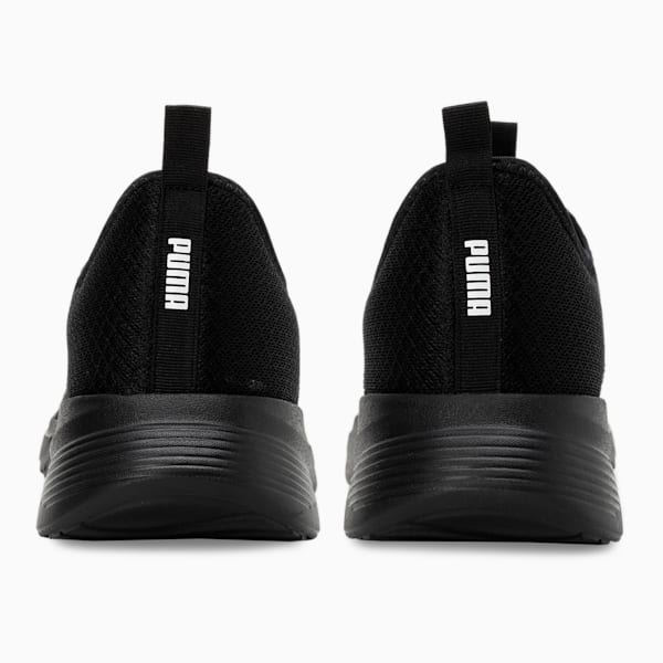 Melanite Slip On Men's Sneakers, PUMA Black-PUMA White, extralarge-IND