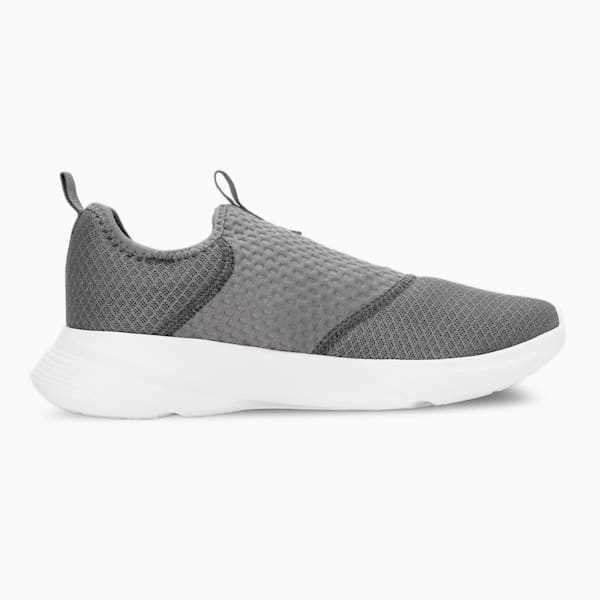 Melanite Slip On Men's Sneakers, Cool Dark Gray-PUMA Black-PUMA White, extralarge-IND