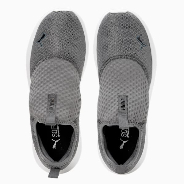 Melanite Slip On Men's Sneakers, Cool Dark Gray-PUMA Black-PUMA White, extralarge-IND
