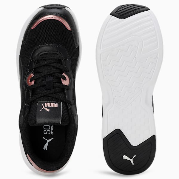 Puma X-Ray Slimmic Women's Sneakers, PUMA Black-PUMA White-Rose Gold, extralarge-IND