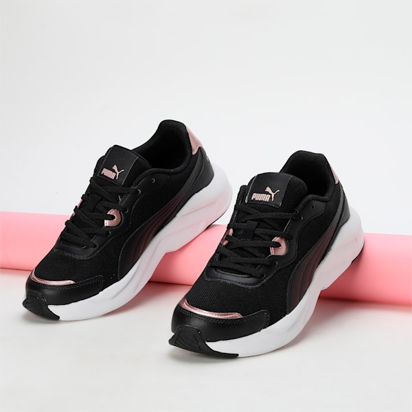 Puma X-Ray Slimmic Women's Sneakers, PUMA Black-PUMA White-Rose Gold, extralarge-IND