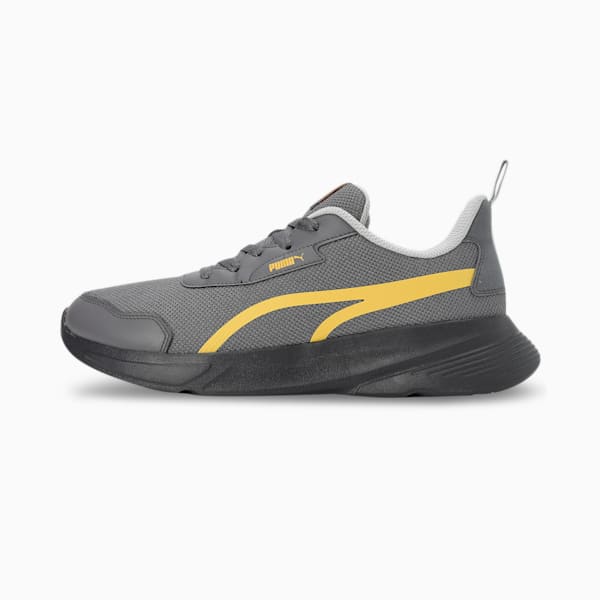 Alfarun Men's Sneakers, Cool Dark Gray-Smokey Gray-Mustard Seed, extralarge-IND