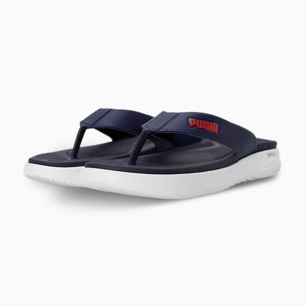 SOFTRIDE Seave Flip-Flops, PUMA Navy-PUMA White-For All Time Red, extralarge-IND