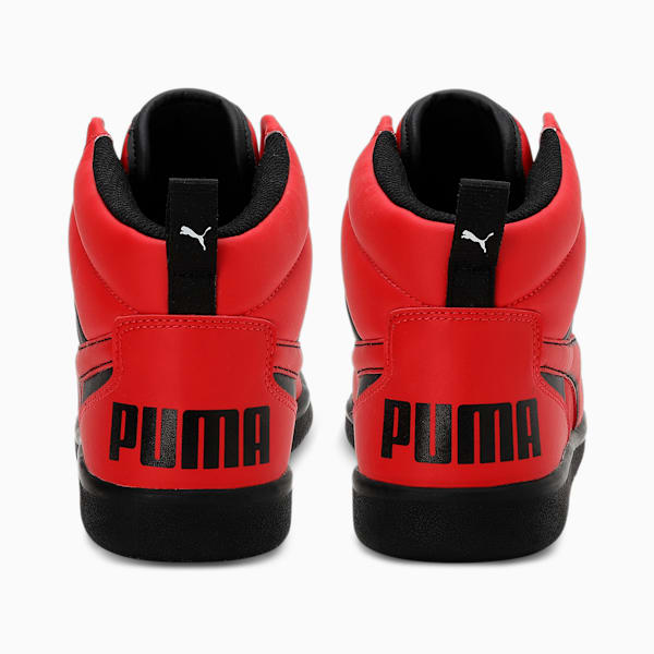 PUMA Pluto Youth Sneakers, High Risk Red-PUMA Black, extralarge-IND