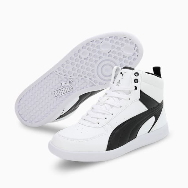 PUMA x 1DER Vegas Youth Sneakers, PUMA White-PUMA Black, extralarge-IND