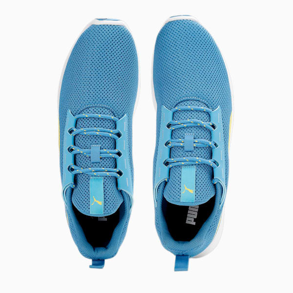 PUMA Buzz Unisex Sneakers, AZURE BLUE-Empire Yellow, extralarge-IND