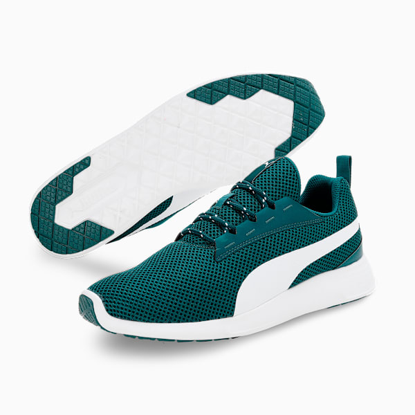 Buzz Sneakers, Varsity Green-PUMA White, extralarge-IND