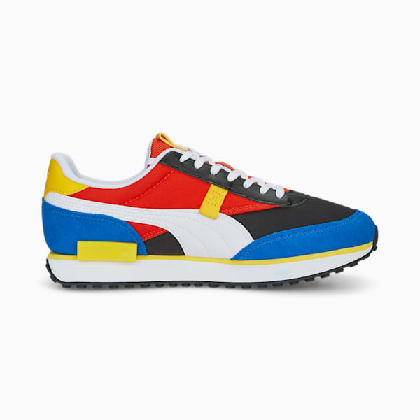 Future Rider New Core Sneakers, PUMA Black-Warm Earth, extralarge-IND