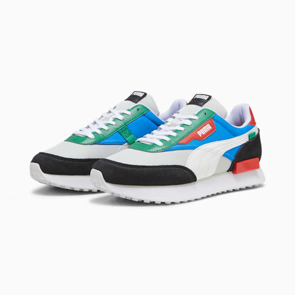 Future Rider New Core Sneakers, Racing Blue-Sedate Gray, extralarge-IND