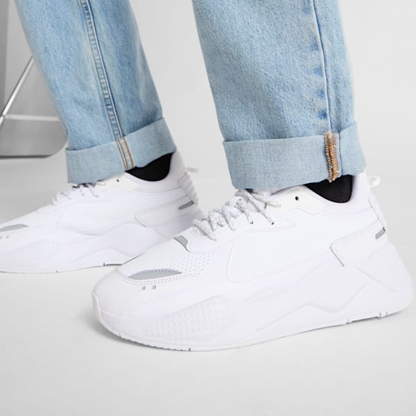 RS-X Triple Men's Sneakers, PUMA White-PUMA White, extralarge