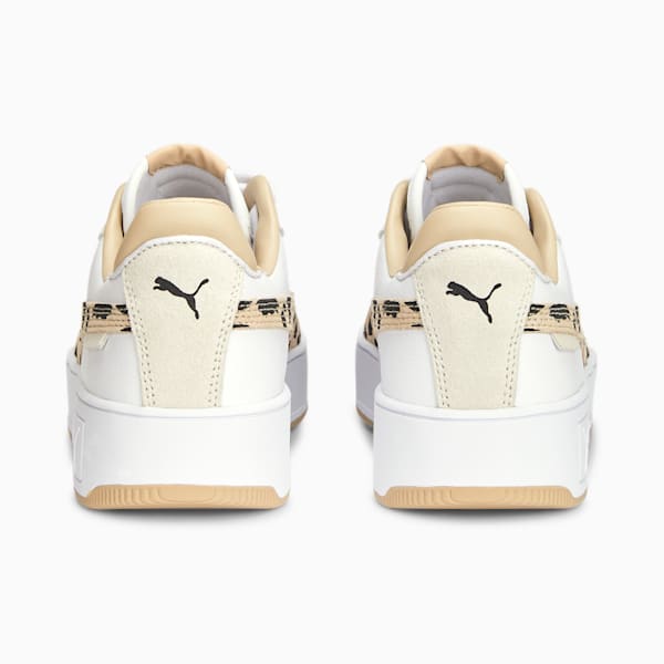 Carina Street Animal Sneakers Women, PUMA White-Granola-PUMA Black
