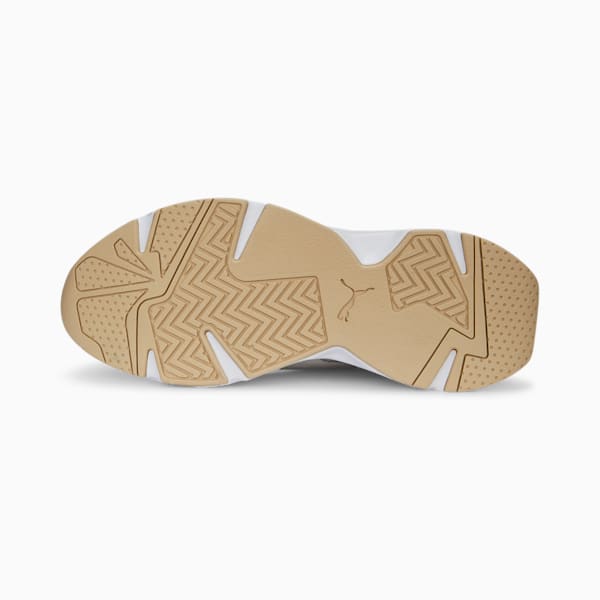 Tenis Cassia para mujer, PUMA White-Vapor Gray-Granola, extralarge