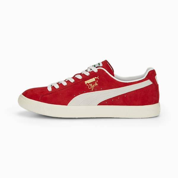 Sneakers Clyde OG, For All Time Red-PUMA White-Pristine, extralarge