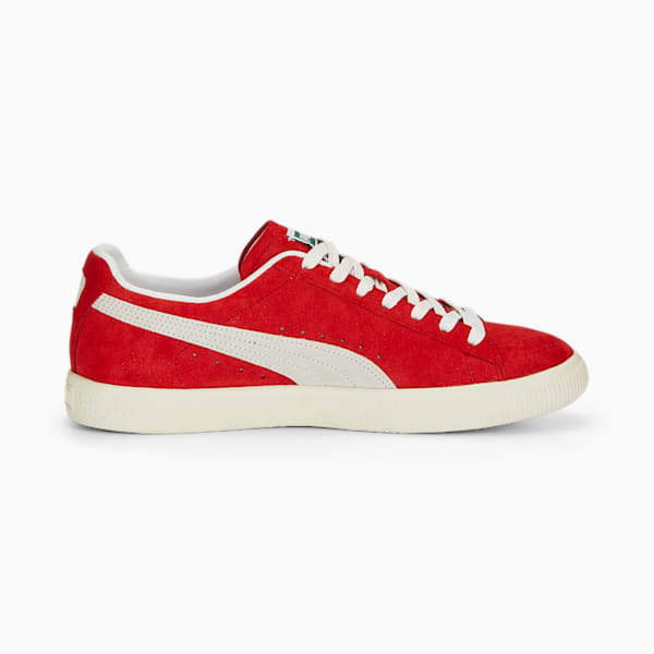 Clyde OG Unisex Sneakers, For All Time Red-PUMA White-Pristine, extralarge-AUS