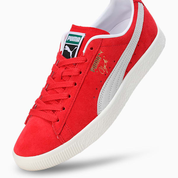 Clyde OG Sneakers, For All Time Red-PUMA White-Pristine, extralarge-IND