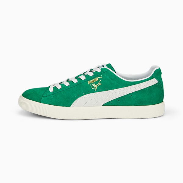 ユニセックス クライド OG スニーカー, Verdant Green-PUMA White-Pristine, extralarge-JPN