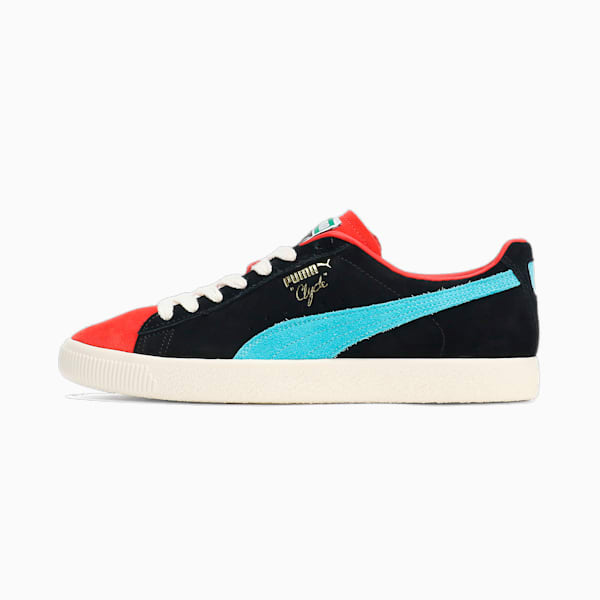 ユニセックス クライド OG スニーカー, PUMA Black-For All Time Red, extralarge-JPN