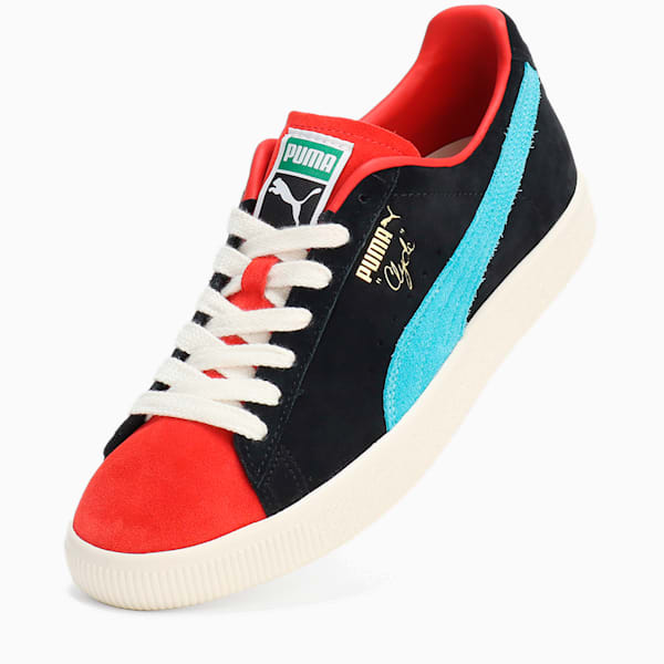 ユニセックス クライド OG スニーカー, PUMA Black-For All Time Red, extralarge-JPN