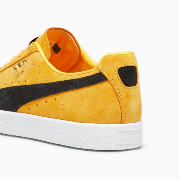 Clyde OG Sneakers, Yellow Sizzle-PUMA Black, extralarge-GBR