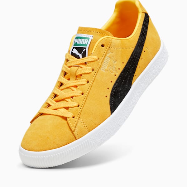 Clyde OG Sneakers, Yellow Sizzle-PUMA Black, extralarge-GBR