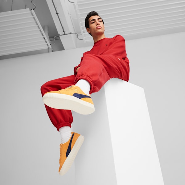 Tenis puma clyde rojos store