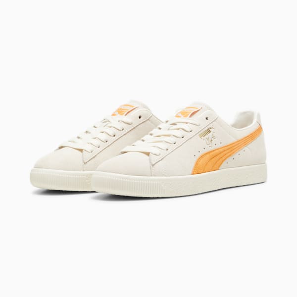 Clyde OG Sneakers, Frosted Ivory-Clementine, extralarge