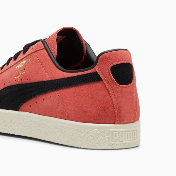 Clyde OG Sneakers, Salmon-Frosted Ivory-PUMA Black, extralarge