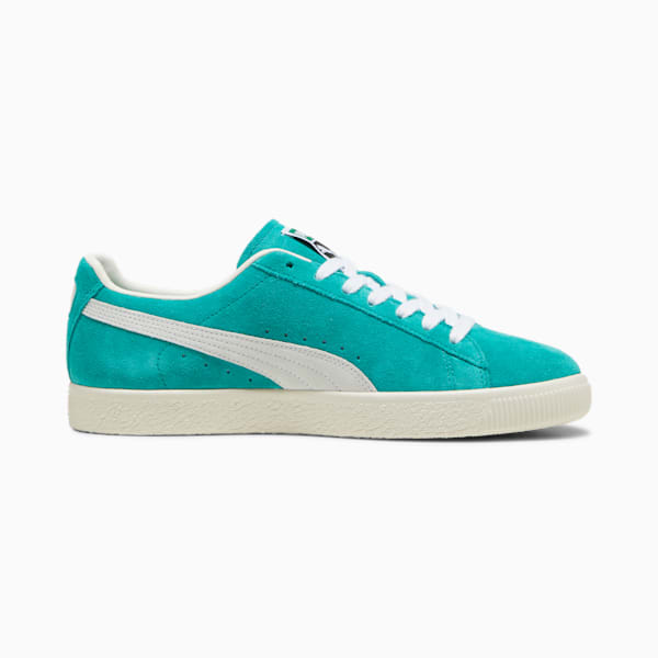 Clyde OG Sneakers, Spectra Green-Frosted Ivory-PUMA White, extralarge