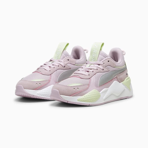 Puma RS-X METALLIC JR UNISEX - Zapatillas - feather gray/silver