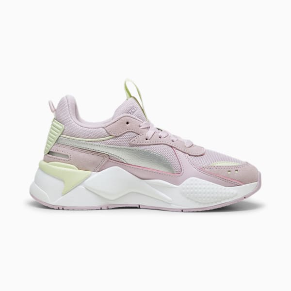 Tenis RS-X Metallic para adolescentes, Grape Mist-PUMA Silver, extralarge