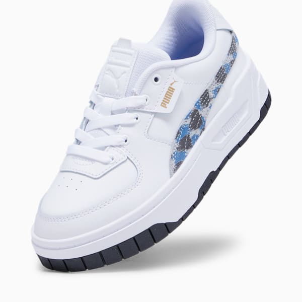 Cali Dream Animal Print Big Kids' Sneakers, PUMA White-Racing Blue, extralarge