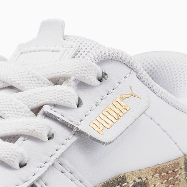 Cali Dream Animal Print Alternative Closure Sneakers Baby, PUMA White-Granola, extralarge