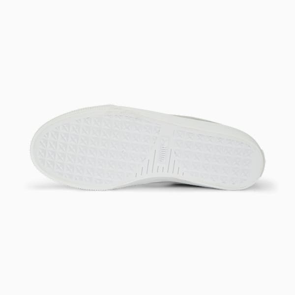 Suede Skate Nitro Mesh Sneakers, Platinum Gray-PUMA White, extralarge-IND