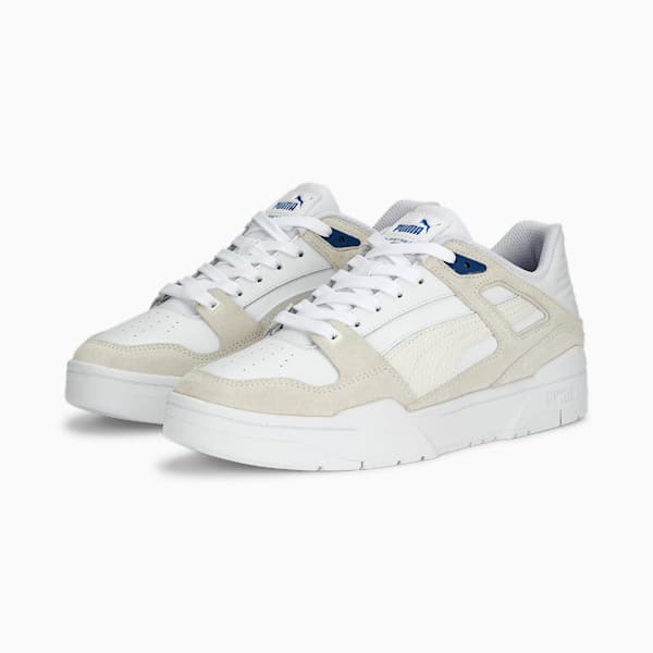 Slipstream Pop Sneakers, PUMA White-Warm White-Clyde Royal, extralarge-IND