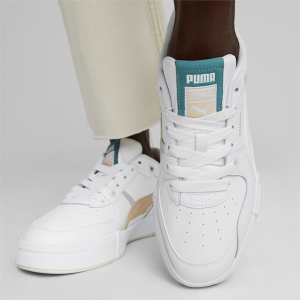 CA Pro Glitch Pastel Men's Sneakers, PUMA White-Granola-Adriatic, extralarge