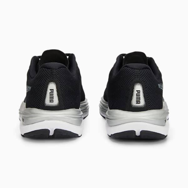 Velocity NITRO 2 Big Kids' Running Shoes, PUMA Black-PUMA White-PUMA Silver