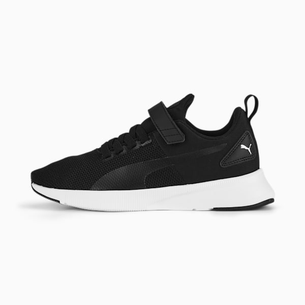 キッズ フライヤー ランナー V スニーカー 22-25cm, PUMA Black-PUMA White, extralarge-JPN