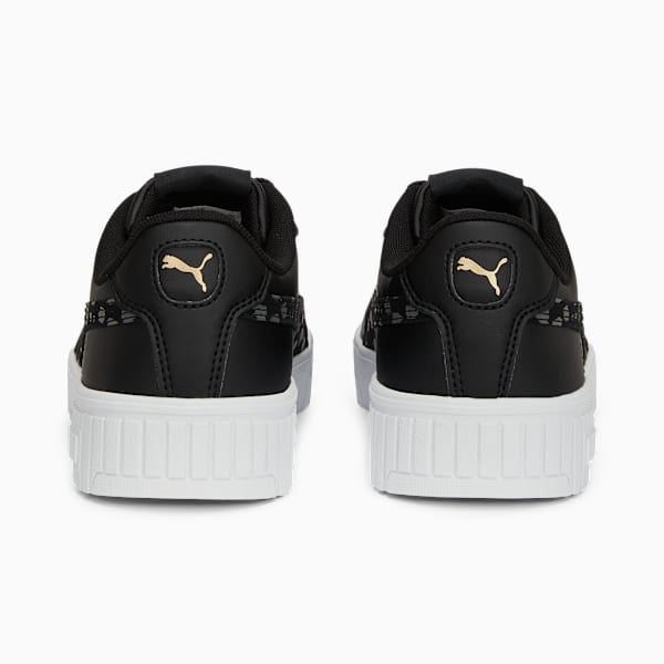 Carina 2.0 Animal Sneakers Youth, PUMA Black-Cool Dark Gray-PUMA Gold-PUMA White, extralarge-GBR