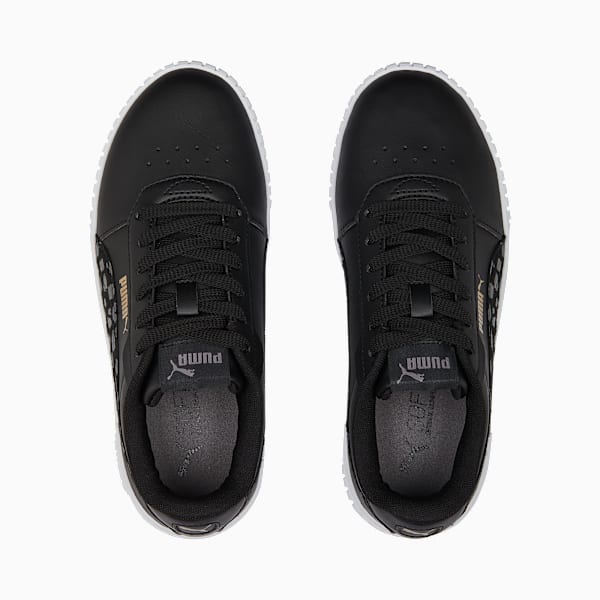Carina 2.0 Animal Sneakers Youth, PUMA Black-Cool Dark Gray-PUMA Gold-PUMA White, extralarge-GBR